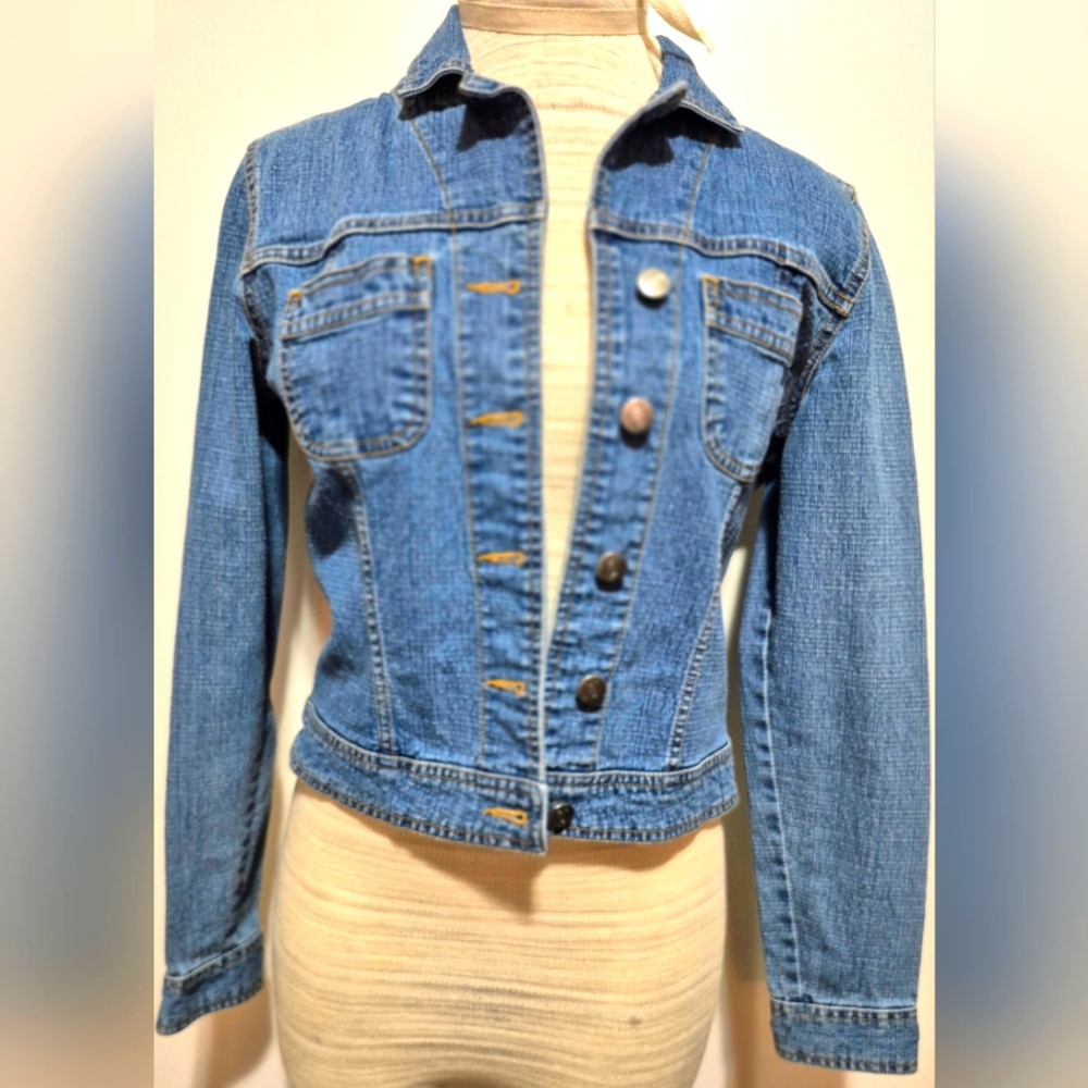 SO Denim Blue Women's Jean Jacket. NWOT